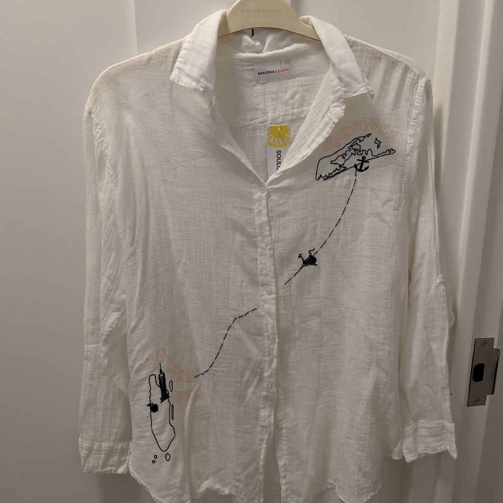 NWT SoulCycle x Sundry NYC to Hamptons Shirt